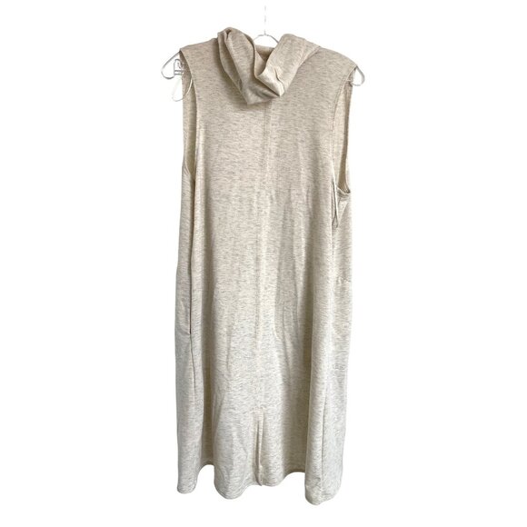Lily Bleu Beach Heather Oatmeal Hooded Cover-Up - Picture 4 of 4